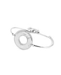 Bracciale Marlù Vision cerchio martellato argentato 33BR0006