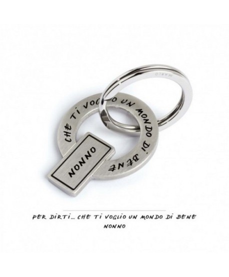 Portachiavi Marlù Nel Mio Cuore Nonno 15PC004