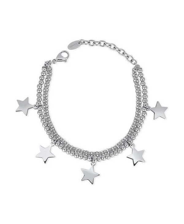 Bracciale doppio filo 2Jewels Preppy stelle 231793