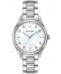 Orologio Bulova Donna Sutton Diamonds bianco 96P199