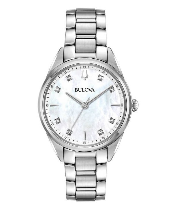 Orologio Bulova Donna Sutton Diamonds bianco 96P199