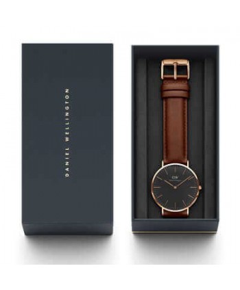 Orologio Daniel Wellington Classic Black St Mawes DW00100124