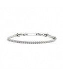 Bracciale Marlù Man Trendy Fishbone sottile 4BR1833