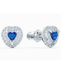 Orecchini Swarovski One cuore blu 5511685