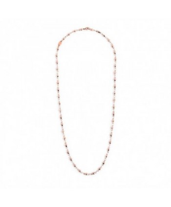 Collana Marlù Basi Sfere 50 cm acciaio rosato 2CA0008R