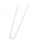 Collana Marlù Basi Sfere 50 cm acciaio rosato 2CA0008R