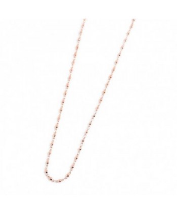 Collana Marlù Basi Sfere 50 cm acciaio rosato 2CA0008R