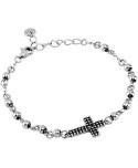 Braciale 2Jewels Faith croce zigrinata 231345