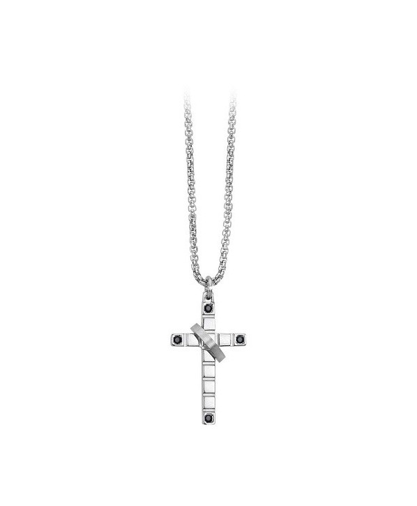 Collana 2Jewels Faith Croce in acciaio 251432