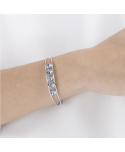 Bracciale rigido Brosway Symphonia aquamarine BYM28