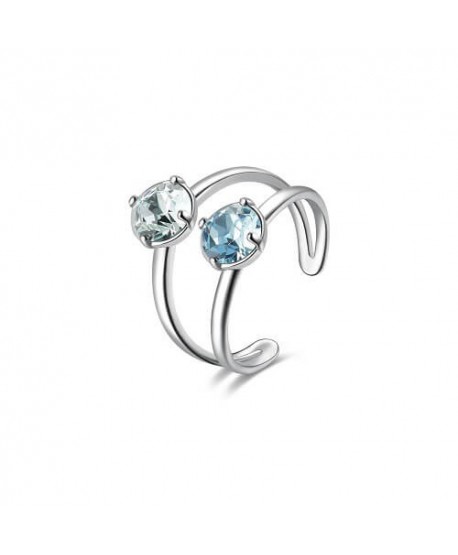 Anello Brosway Affinity aquamarine BFF144A BFF144B