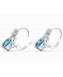 Orecchini Swarovski Sparkling turchese 5524139