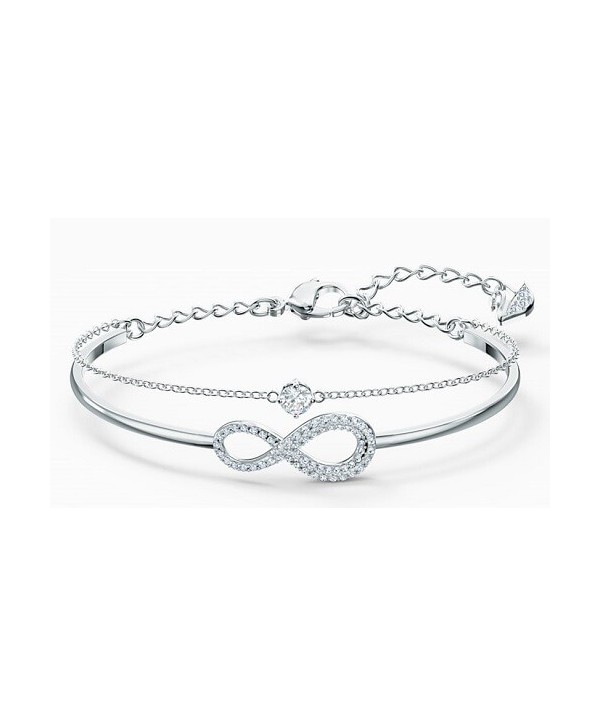 Bracciale Swarovski Infinity rigido 5520584 2 colori