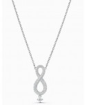 Collana Lunga Swarovski Infinity 5537966