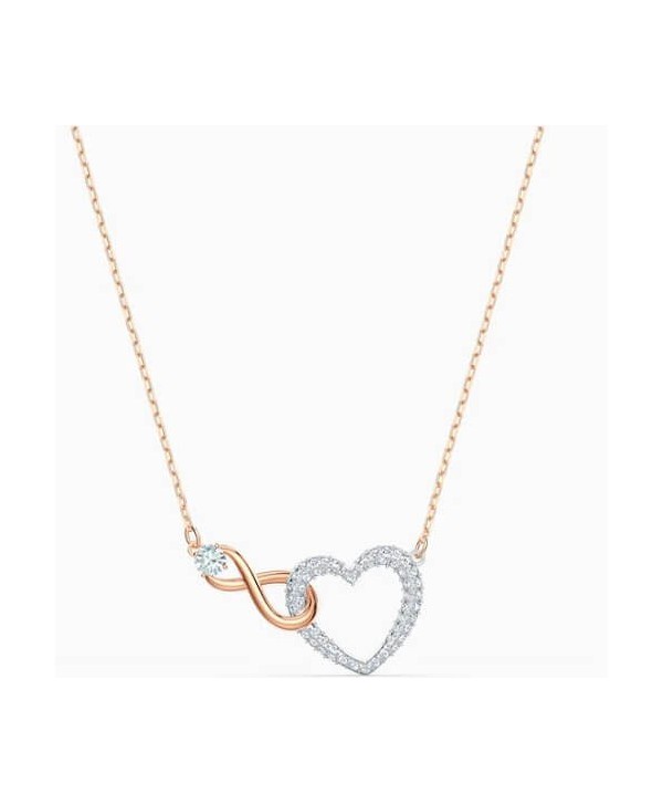 Collana Swarovski Infinity bicolore 5518865