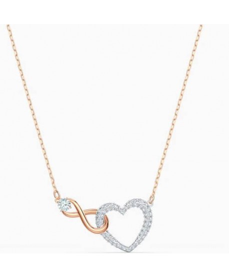 Collana Swarovski Infinity bicolore 5518865