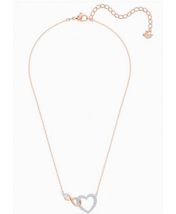 Collana Swarovski Infinity bicolore 5518865