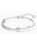 Bracciale rigido Swarovski Lifelong Heart argento 5517944