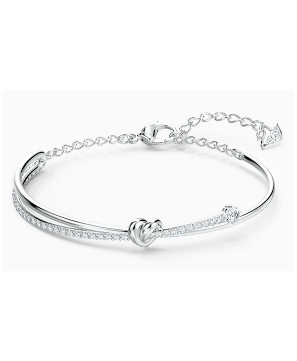 Bracciale rigido Swarovski Lifelong Heart argento 5517944