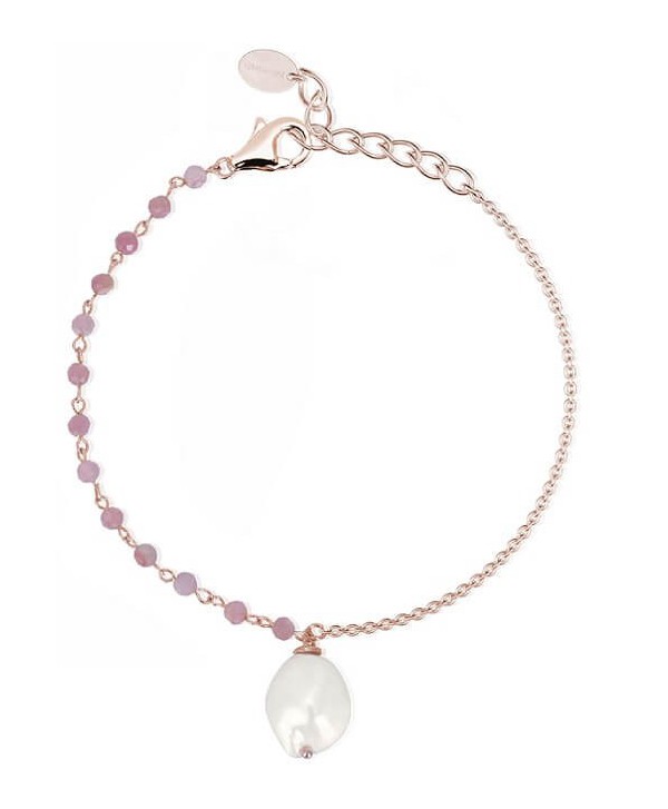 Bracciale Mabina Tormalina rosa 533296