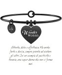 Bracciale Kidult Cuore/Wonder woman 731706