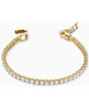 Bracciale Swarovski Tennis Deluxe oro 5511544