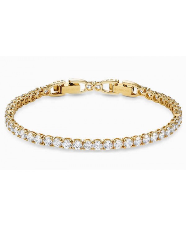 Bracciale Swarovski Tennis Deluxe oro 5511544