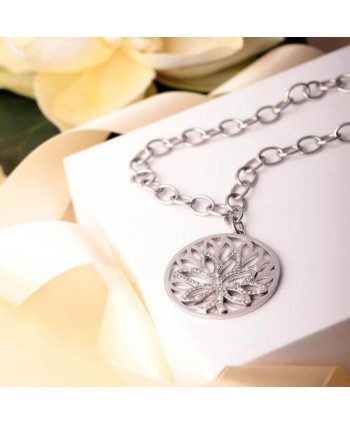 Collana maglia larga Morellato Fiore di loto