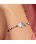 Bracciale Morellato doppio cuore SOR24