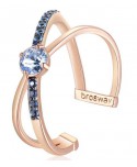 Anello Brosway Affinity solitario oro rosa BFF128