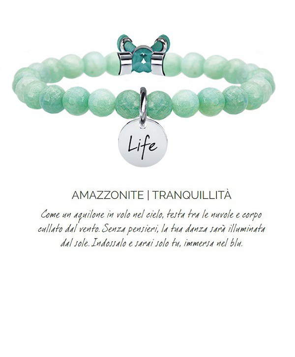 Bracciale Kidult Amazzonite | Tranquillità