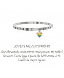 Bracciale Kidult Love is never wrong