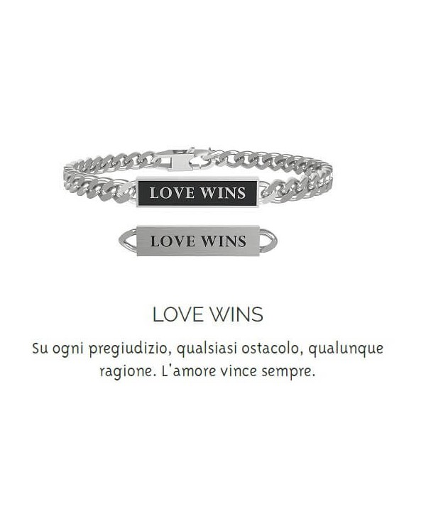 Bracciale Kidult Uomo Love Wins