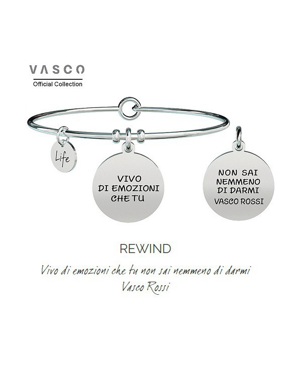 Bracciale Kidult Vasco Collection/Rewind