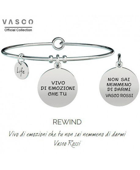 Bracciale Kidult Vasco Collection/Rewind