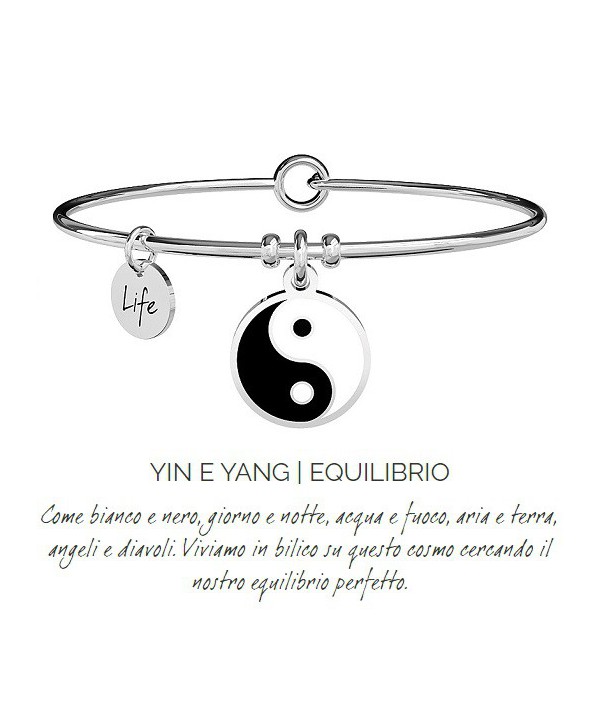 Bracciale Kidult Yin e Yang/Equilibrio