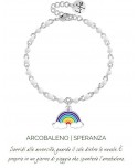 Bracciale Kidult Arcobaleno/speranza