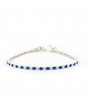 Bracciale Tennis Faga Collection blu