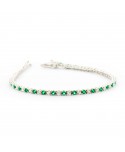 Bracciale Tennis Faga Collection verde