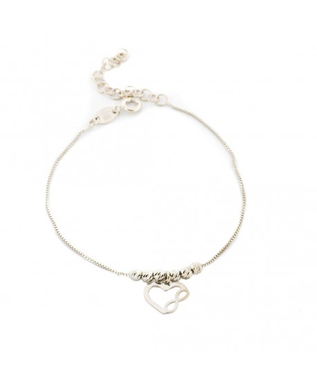 Bracciale Faga Collection Cuore ed Infinito