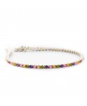 Bracciale Tennis Faga Collection argento