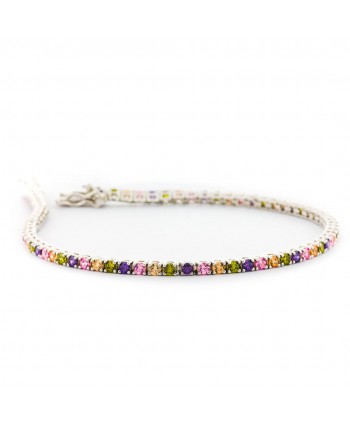 Bracciale Tennis Faga Collection argento