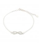 Bracciale Faga Collection Infinito con zirconi