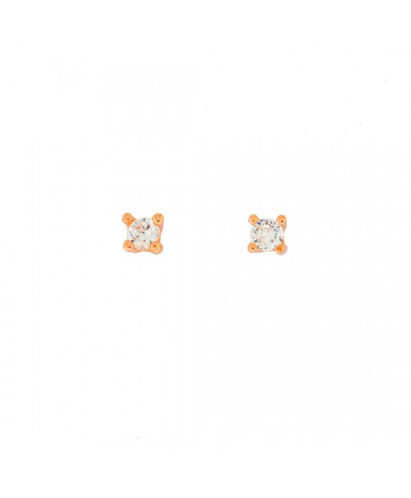 Orecchini Faga Collection punto luce rosato 3mm Orecchini Faga Collection punto luce rosato 3mm