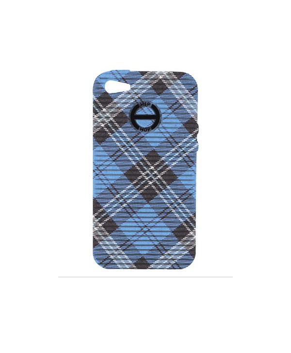 HIP HOP COVER TARTAN BLU I PHONE 4 4S HCV0079