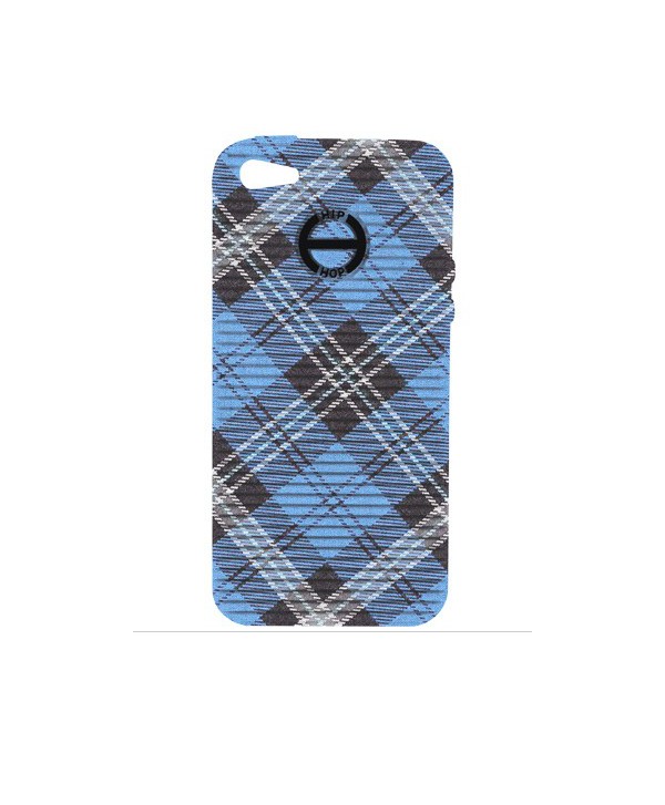 HIP HOP COVER TARTAN BLU I PHONE 5 HCV0080