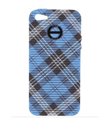 HIP HOP COVER TARTAN BLU I PHONE 5 HCV0080