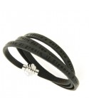 BRACCIALE AMEN AVE MARIA NERO CM 57 MY AMIT02 60